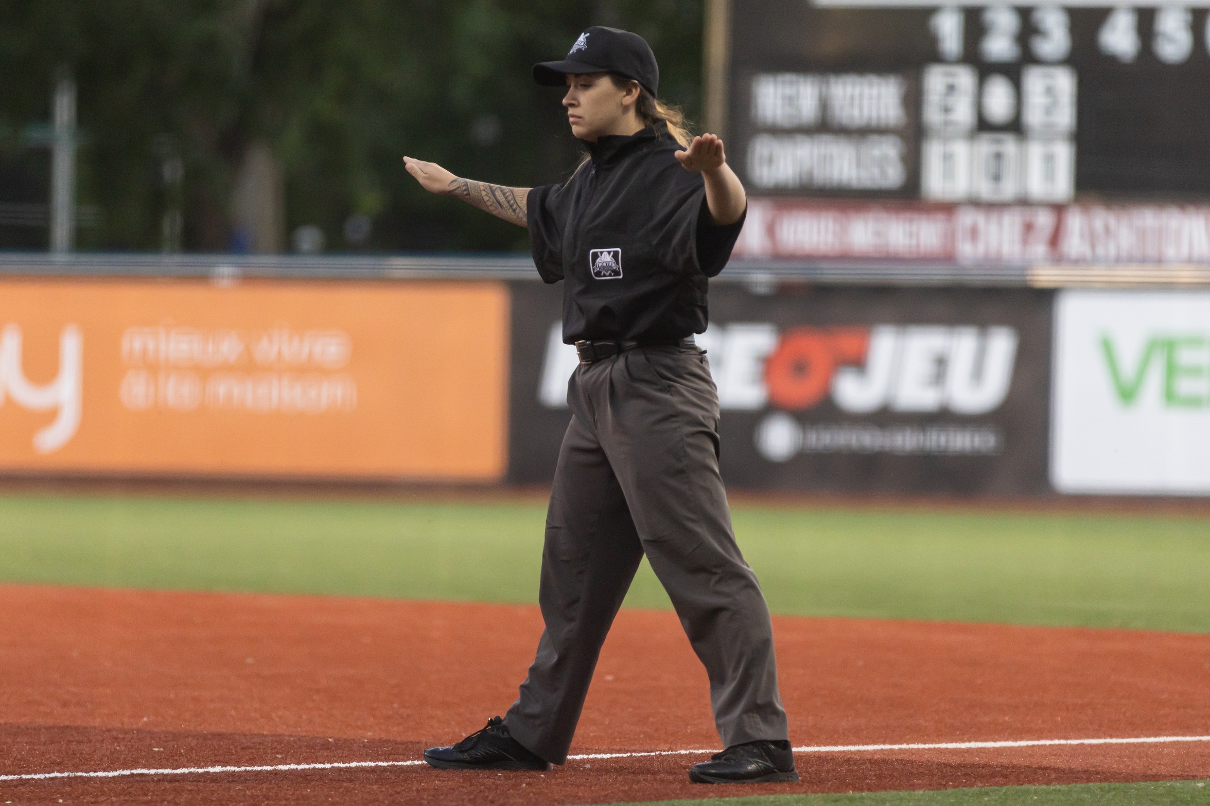 TANYA MILLETTE BECOMES SECOND FEMALE FRONTIER LEAGUE UMPIRE