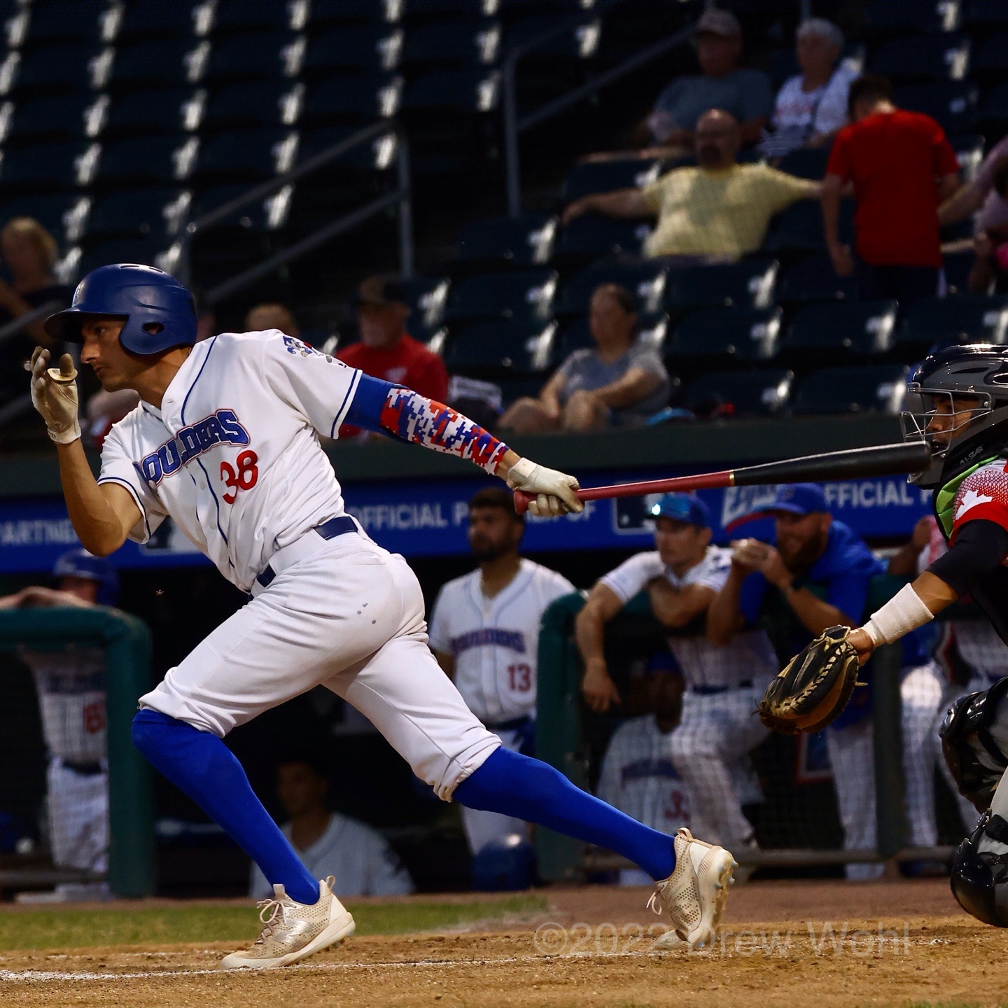 DENNIS' 4 RBI GIVE BOULDERS SERIES WIN VS. MINERS, 3 TEAMS FINISH SERIES SWEEP