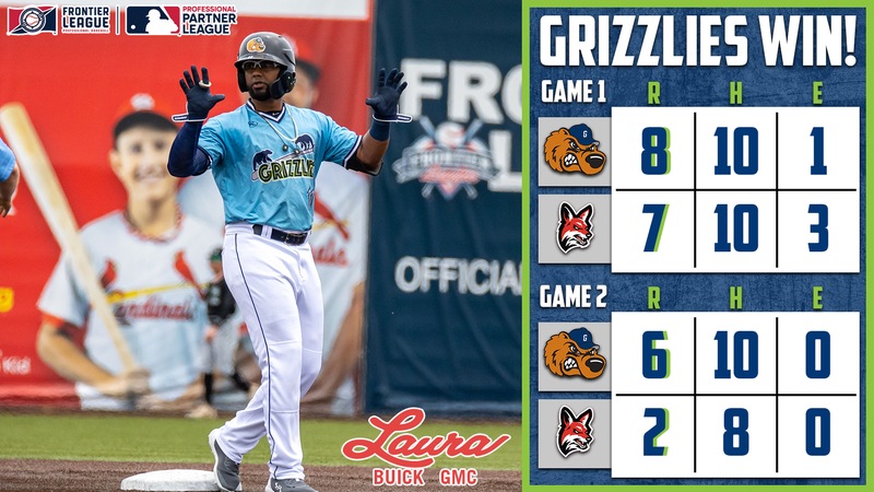 GRIZZLIES AND WILD THINGS BOTH SWEEP