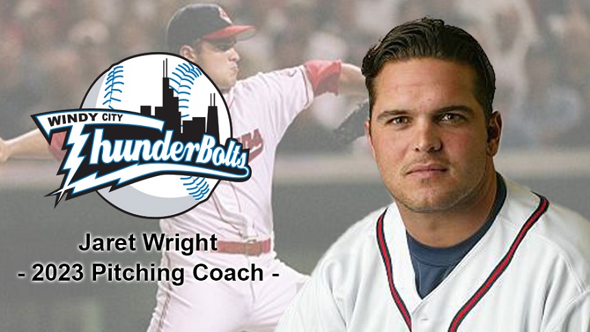 FORMER MLB HURLER JARED WRIGHT NAMED THUNDERBOLTS PITCHING COACH