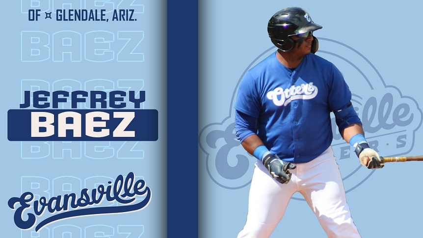 OTTERS RE-SIGN OUTFIELDER BAEZ