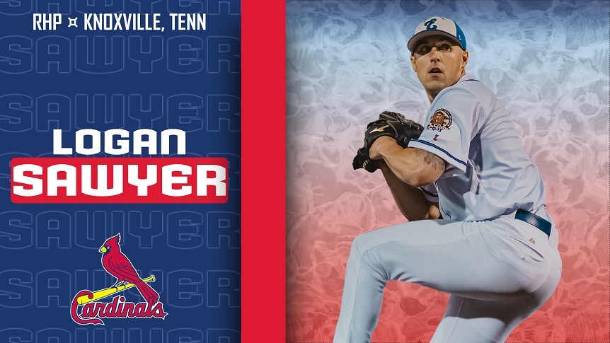 RELIEVER OF THE YEAR LOGAN SAWYER SIGNS WITH CARDINALS