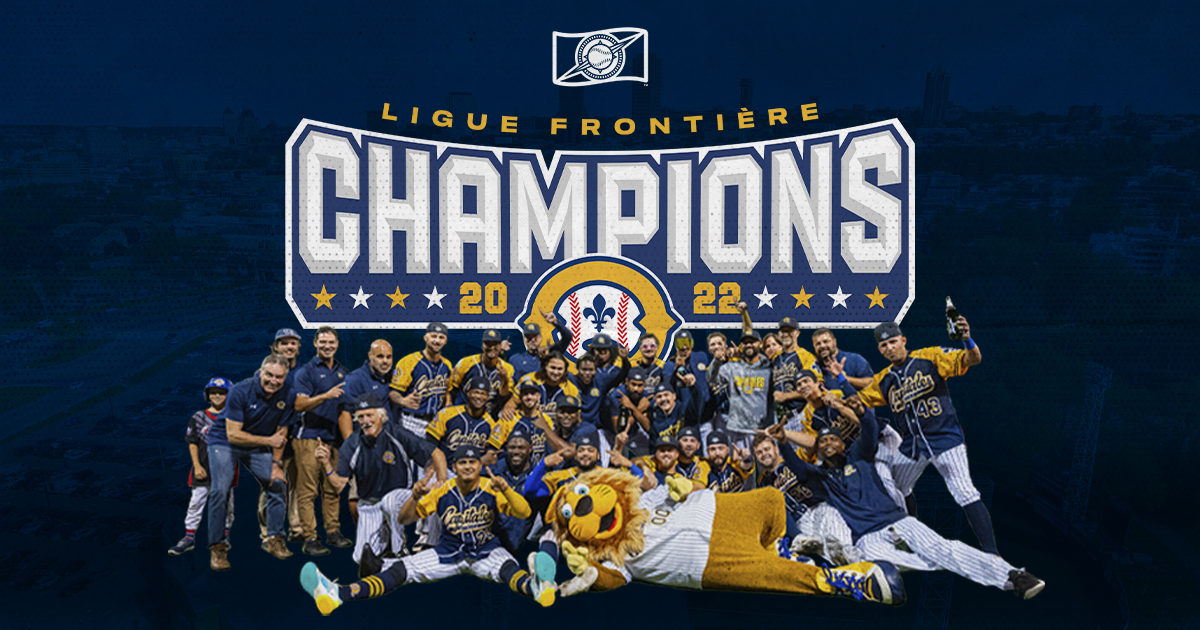 THE QUEBEC CAPITALES WIN THE CHAMPIONSHIP