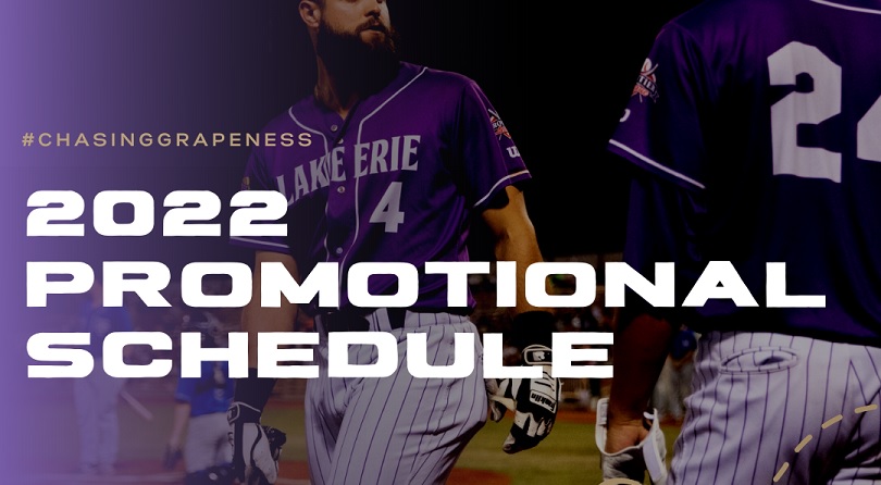 CRUSHERS RELEASE PROMOTIONAL SCHEDULE