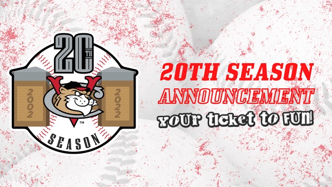 VALLEYCATS REVEAL 20th ANNIVERSARY LOGO & FIREWORKS DATES