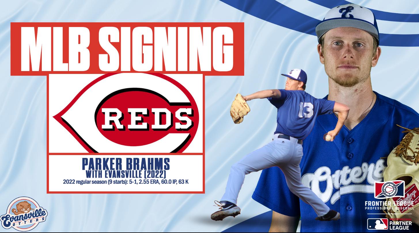 OTTERS PITCHER BRAHMS SIGNED BY CINCINNATI REDS