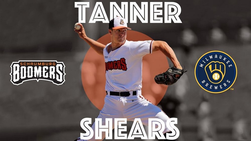 SCHAUMBURG'S TANNER SHEARS SIGNS WITH MILWAUKEE BREWERS