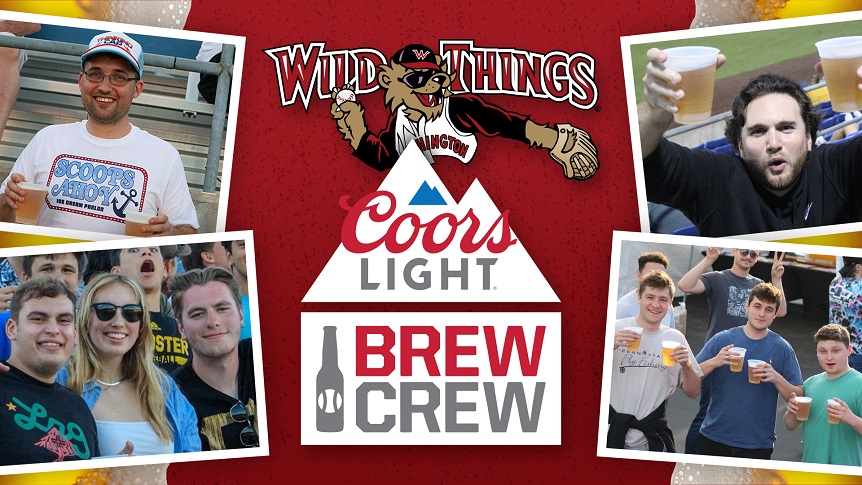 WILD THINGS, MOLSON COORS BEVERAGE COMPANY INTRODUCE COORS LIGHT BREW CREW FOR 2023 SEASON