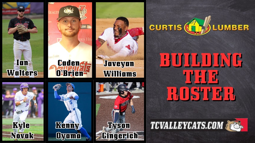 VALLEYCATS BRING BACK O'BRIEN AND WALTERS AMONG SERIES OF ROSTER MOVES