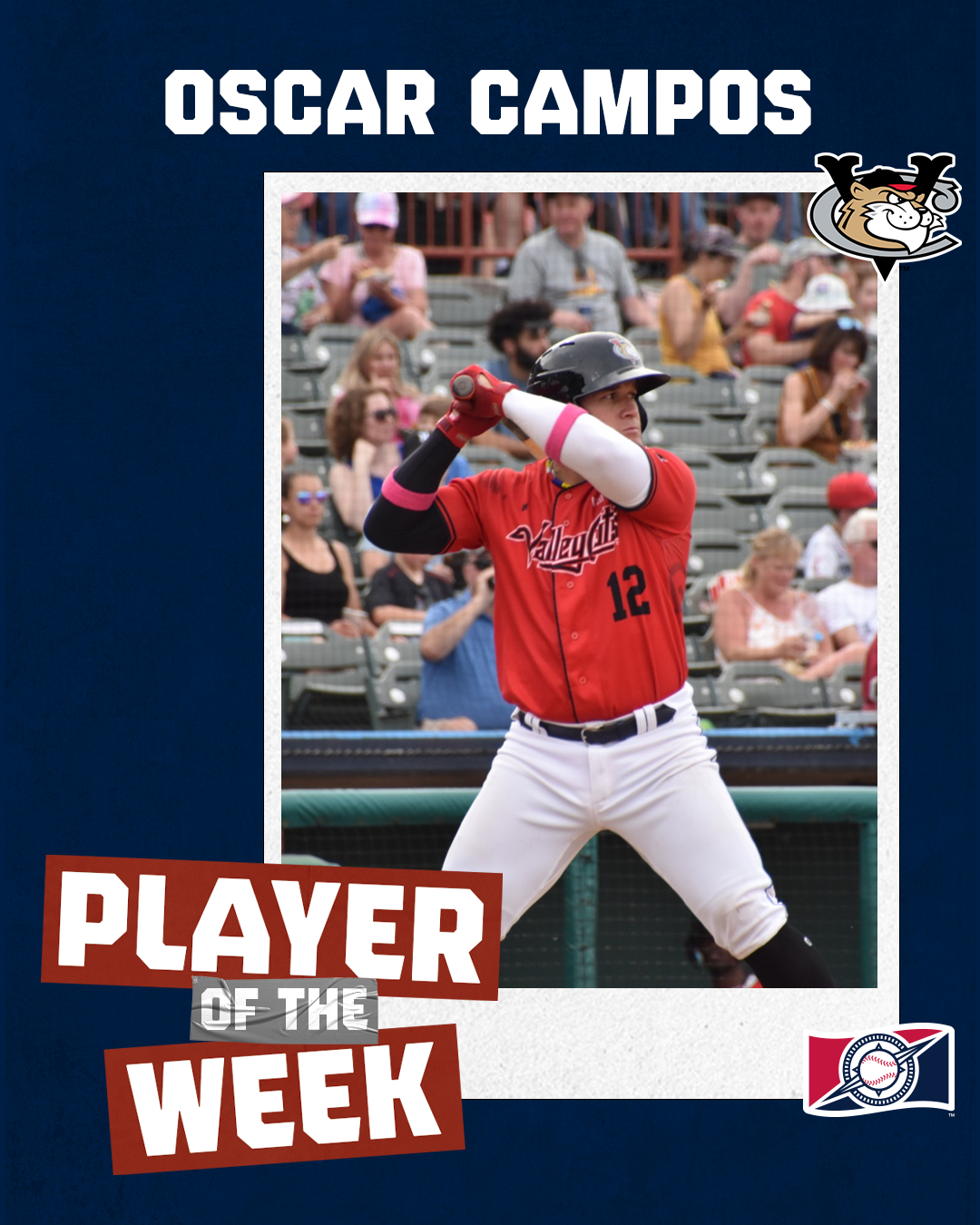 OSCAR CAMPOS WINS PLAYER OF THE WEEK!